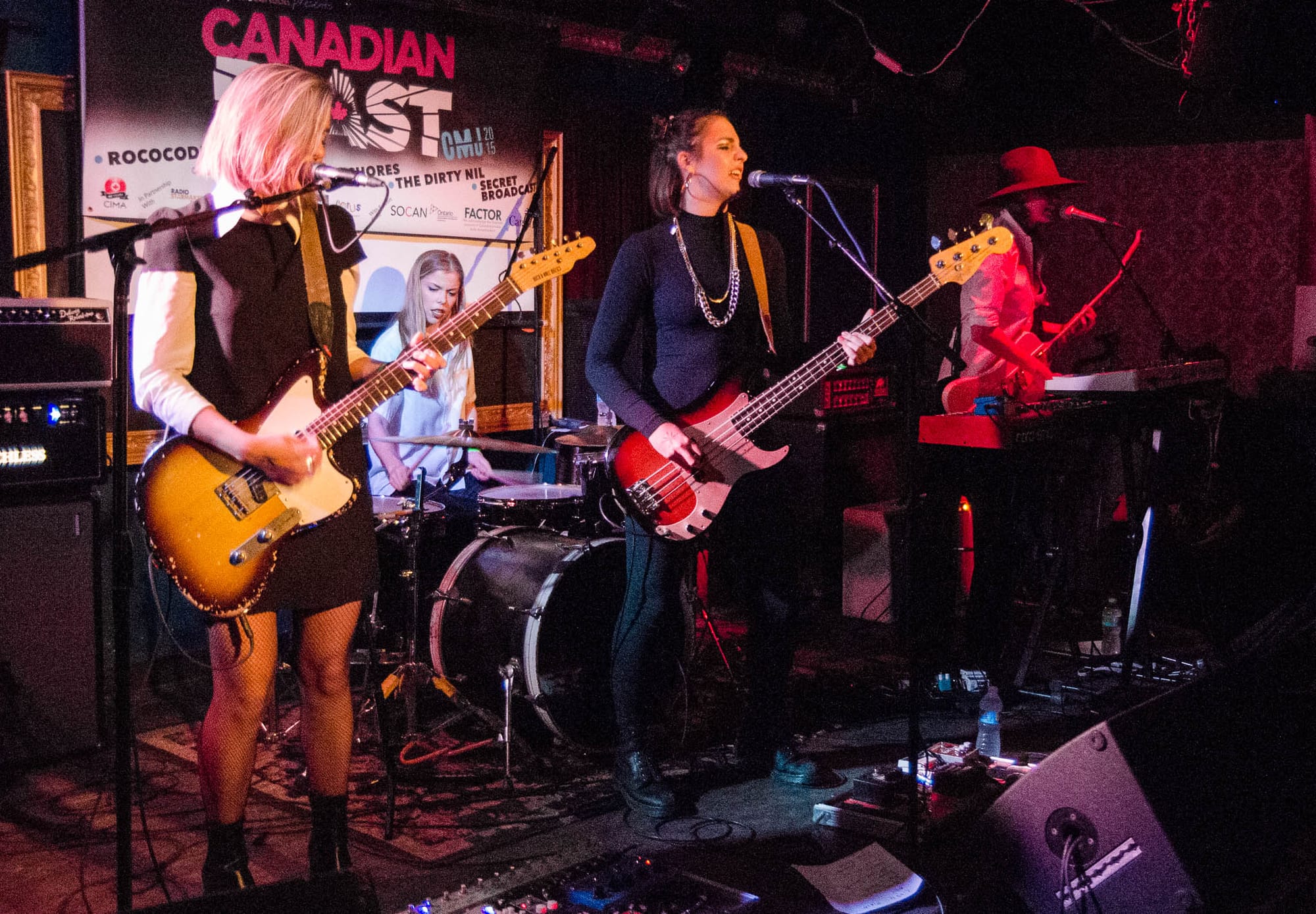 PHOTOS: The Beaches heat up Fontana's basement venue (CMJ)