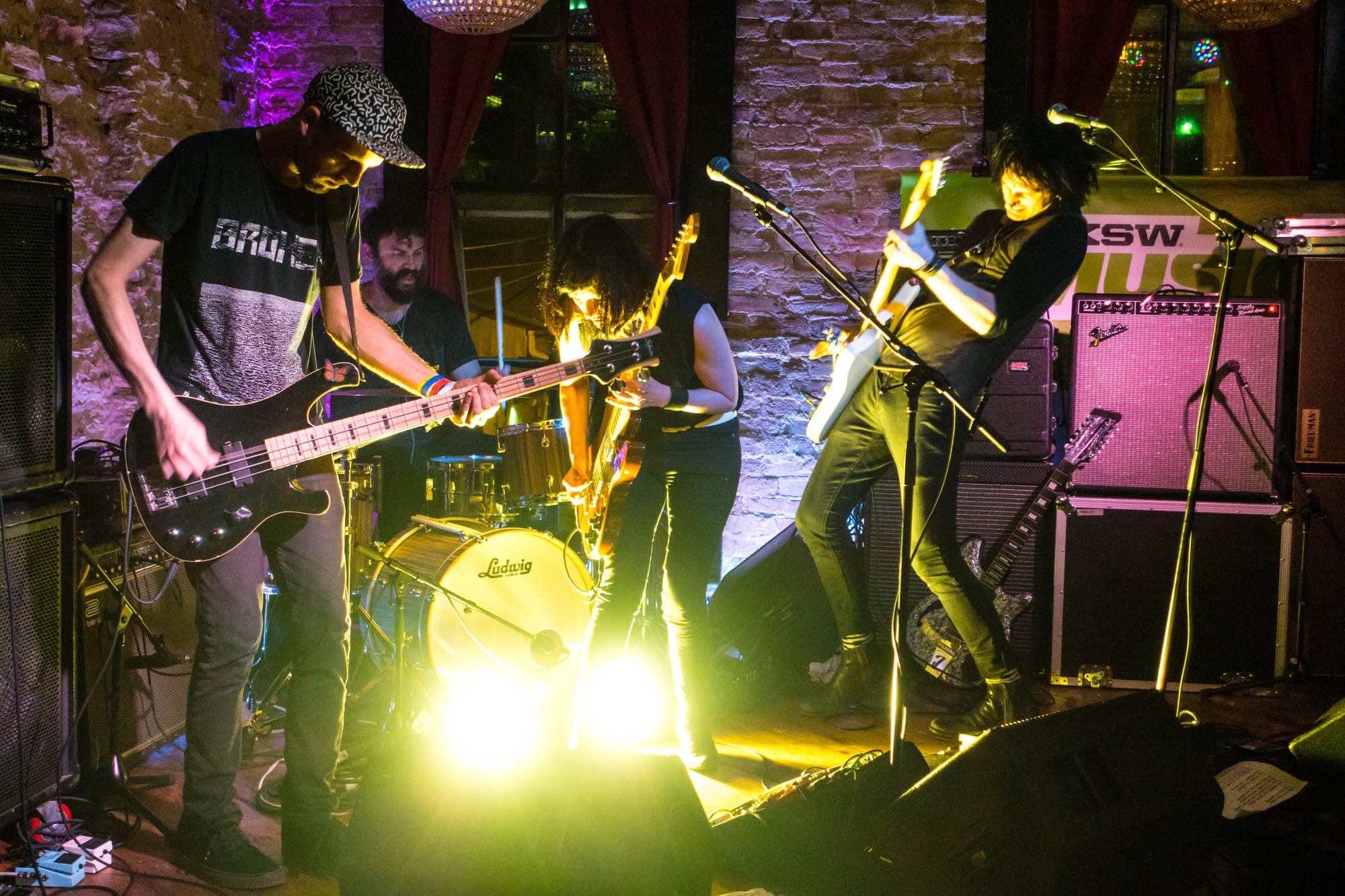 PHOTOS: Dead Leaf Echo Play an Alluring Mix of New Material and Fan Favorites at Tellers (SXSW)