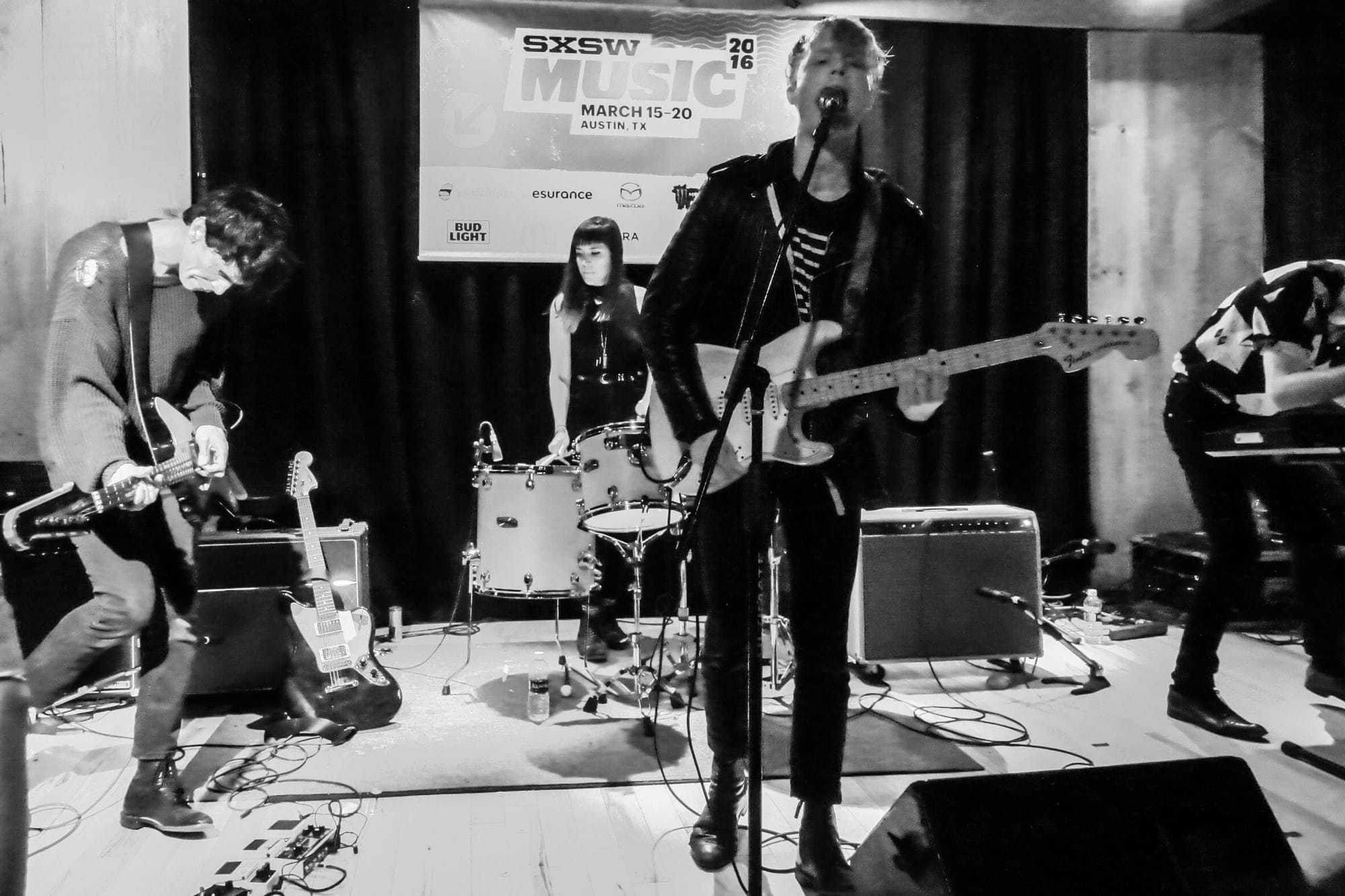 PHOTOS: Sextile Fully Excite with Dark and Stormy Post-Punk at Barracuda Austin (SXSW)