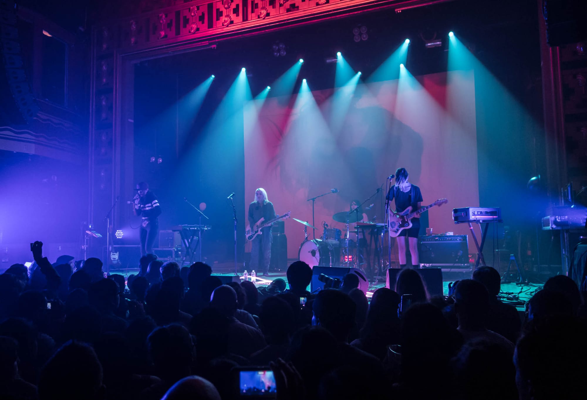 Warpaint live at Webster Hall