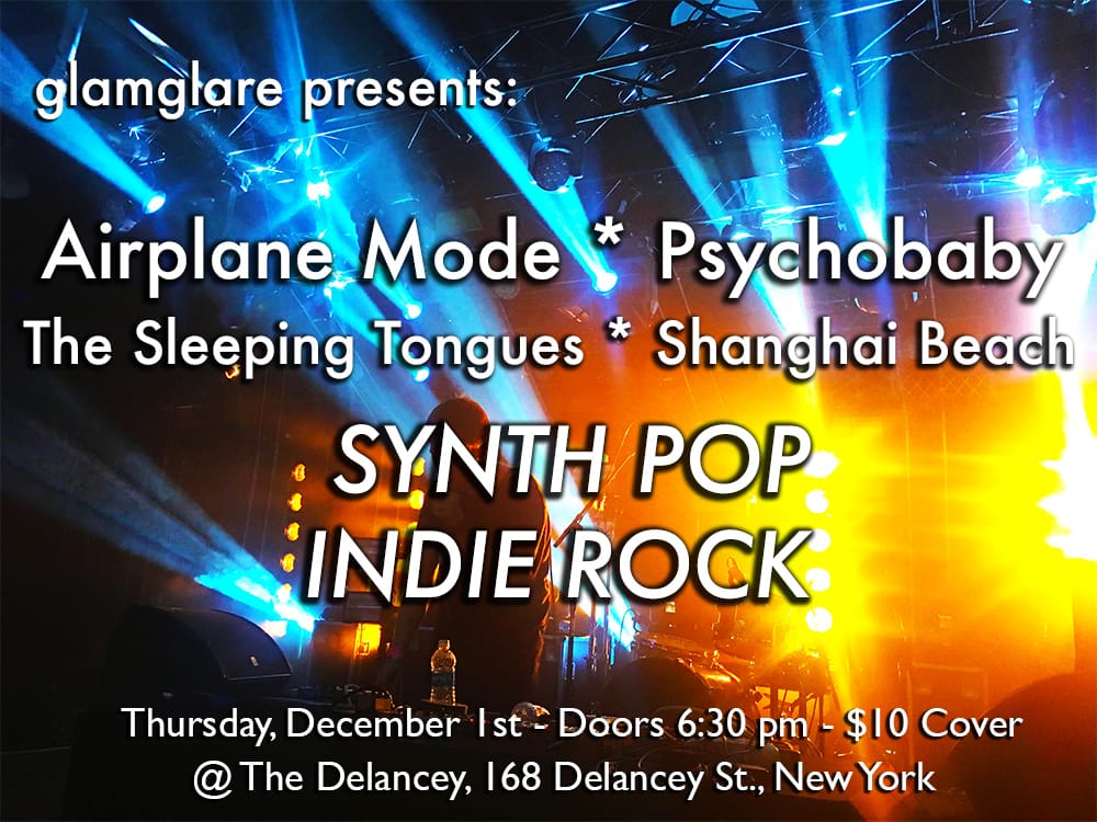 [SHOW PREVIEW] Shanghai Beach // The Sleeping Tongues // Psychobaby // Airplane Mode