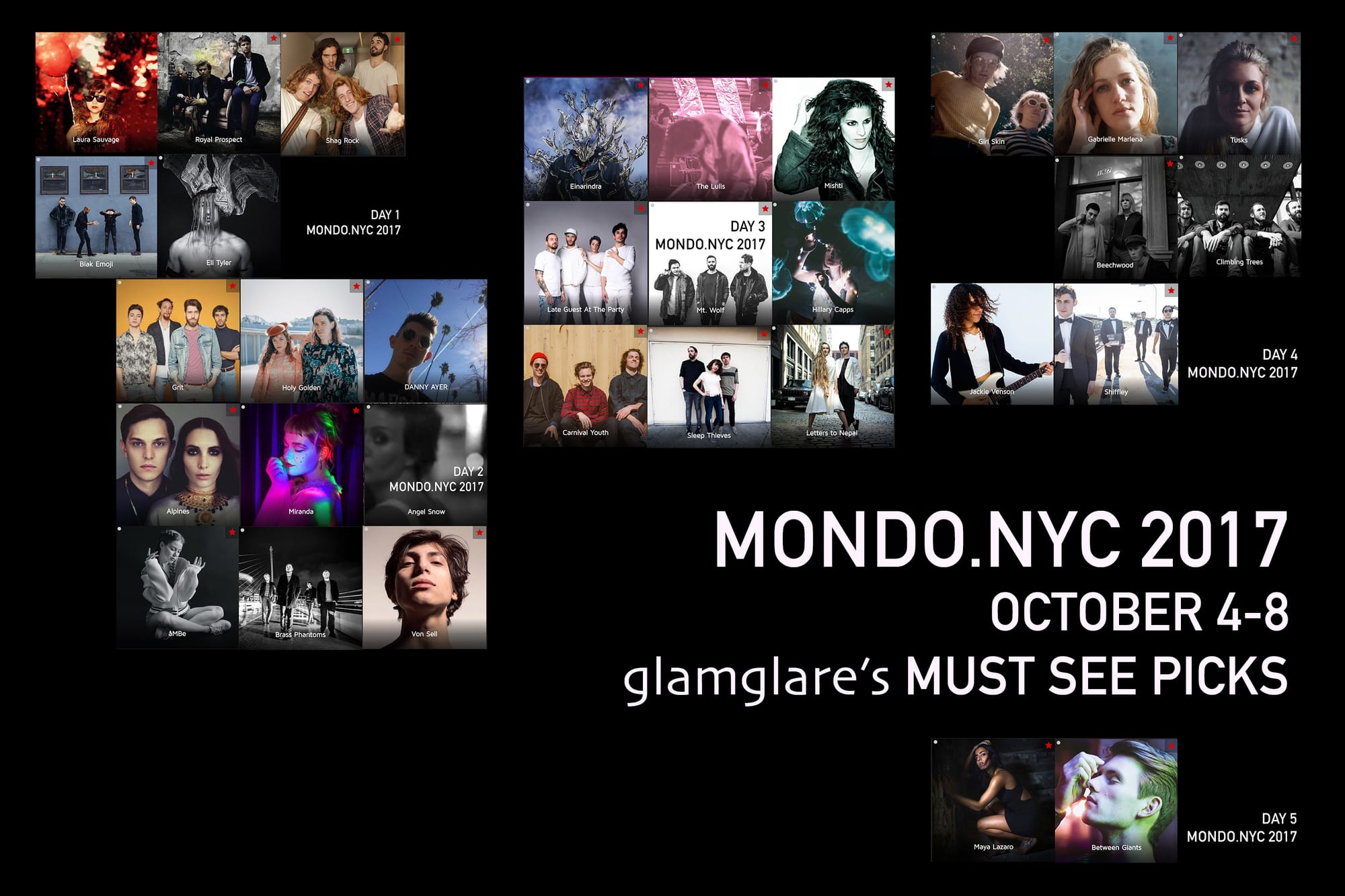 glamglare’s MONDO.NYC must-see picks