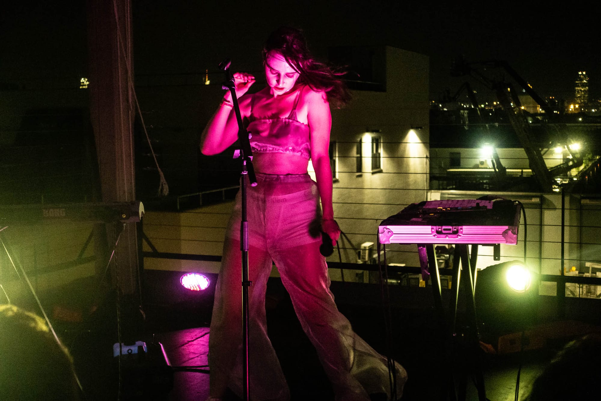 PHOTOS: Negative Gemini live at Elsewhere Rooftop (Northside Festival)