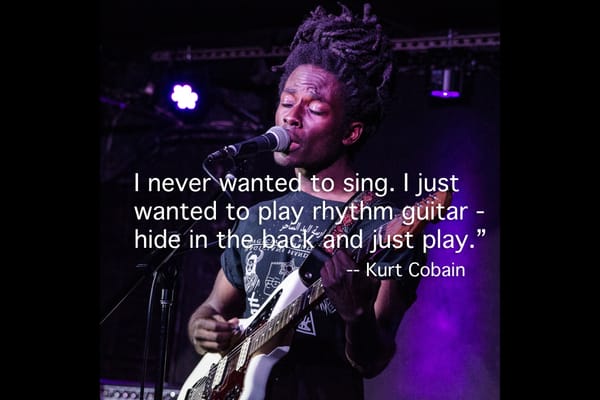 MUSIC QUOTES: Hiding in the Back