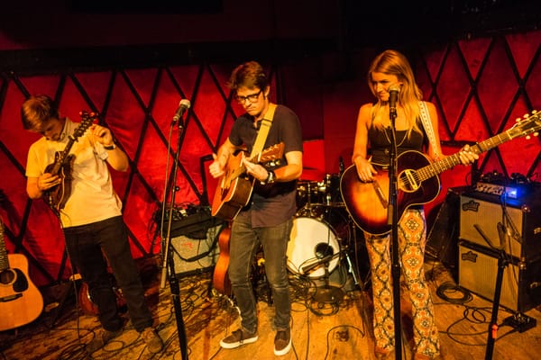 Fairground Saints played a charming show at Rockwood Music Hall