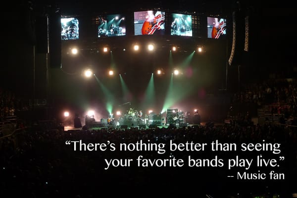 MUSIC QUOTES: Live Music