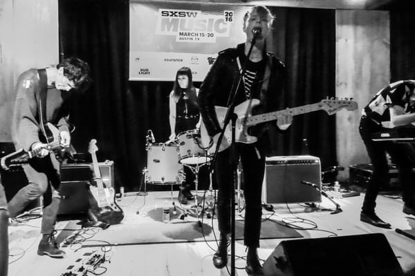 PHOTOS: Sextile Fully Excite with Dark and Stormy Post-Punk at Barracuda Austin (SXSW)