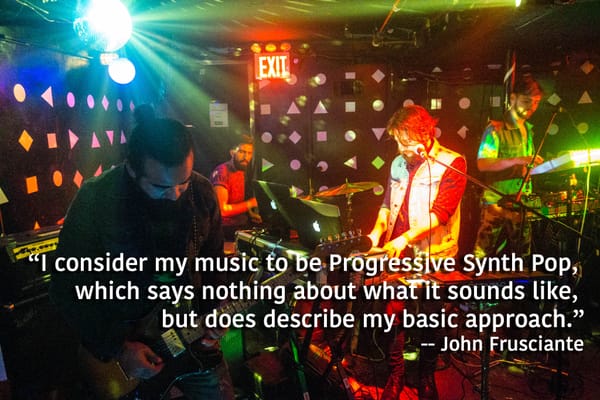 MUSIC QUOTES: Progressive Synth Pop