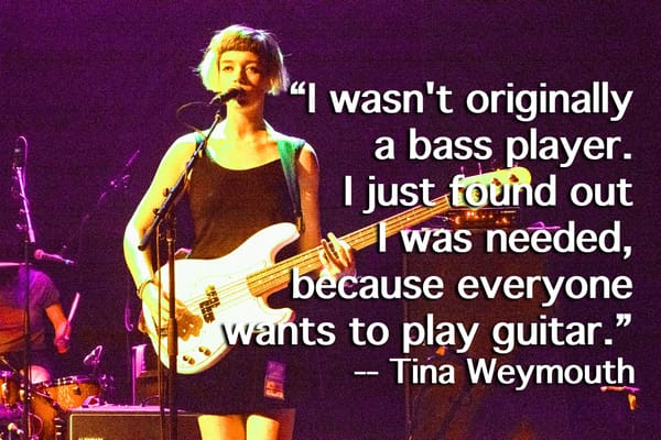 MUSIC QUOTES: Playing Bass