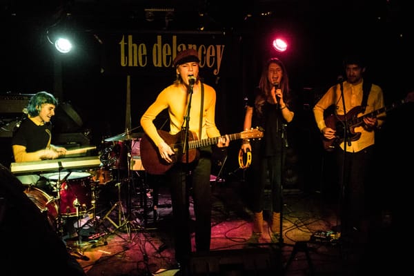 PHOTOS: glamglare presents: GIRL SKIN, Raina Bee & The Hive, The Rungs Live at The Delancey