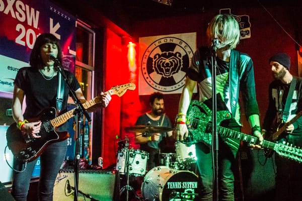 PHOTOS: Dead Leaf Echo Live at Iron Bear Bar (SXSW)