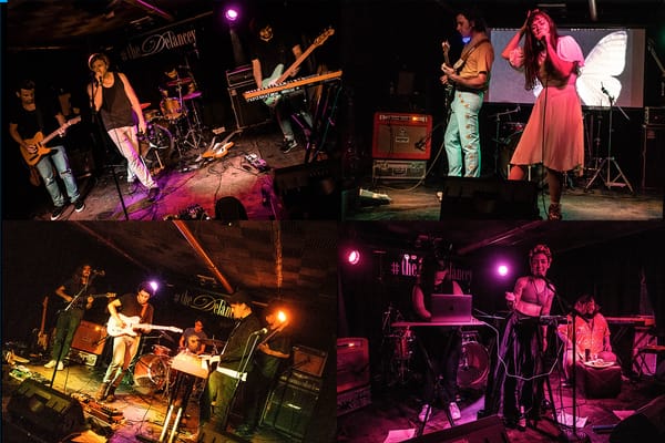 PHOTOS: glamglare presents: The Sleeping Tongues, Holy Golden, I/O, La Moreno