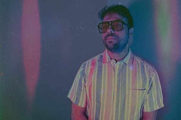 Portrait of nu-disco producer Velazquez